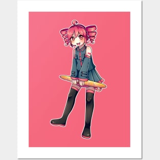 Vocaloid / Utauloid - Kasane Teto Posters and Art